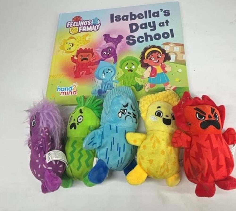 Hand2mind Feelings Family Introductory Storybook And Plush